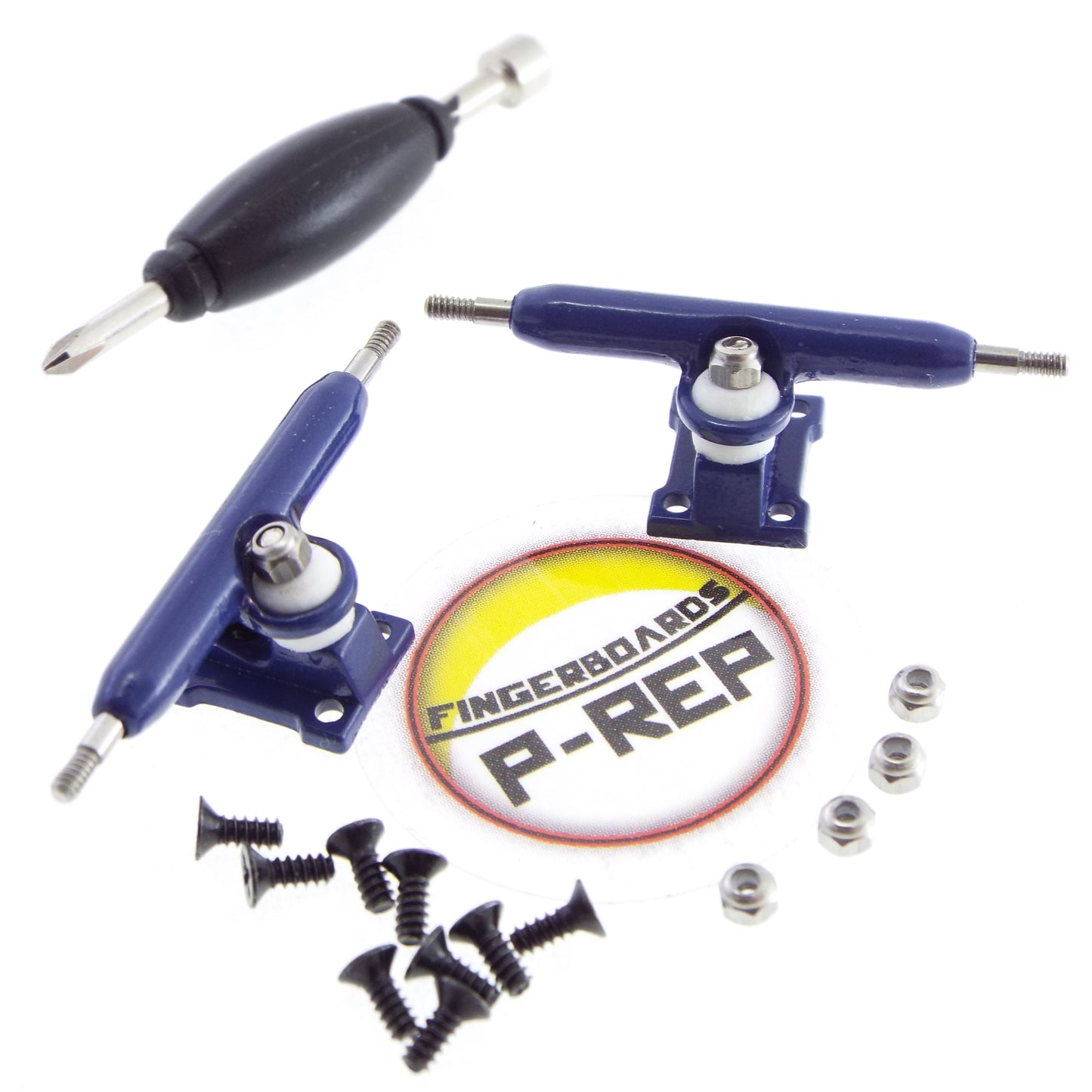 P-REP 32mm Solid V1 Trucks - Blue