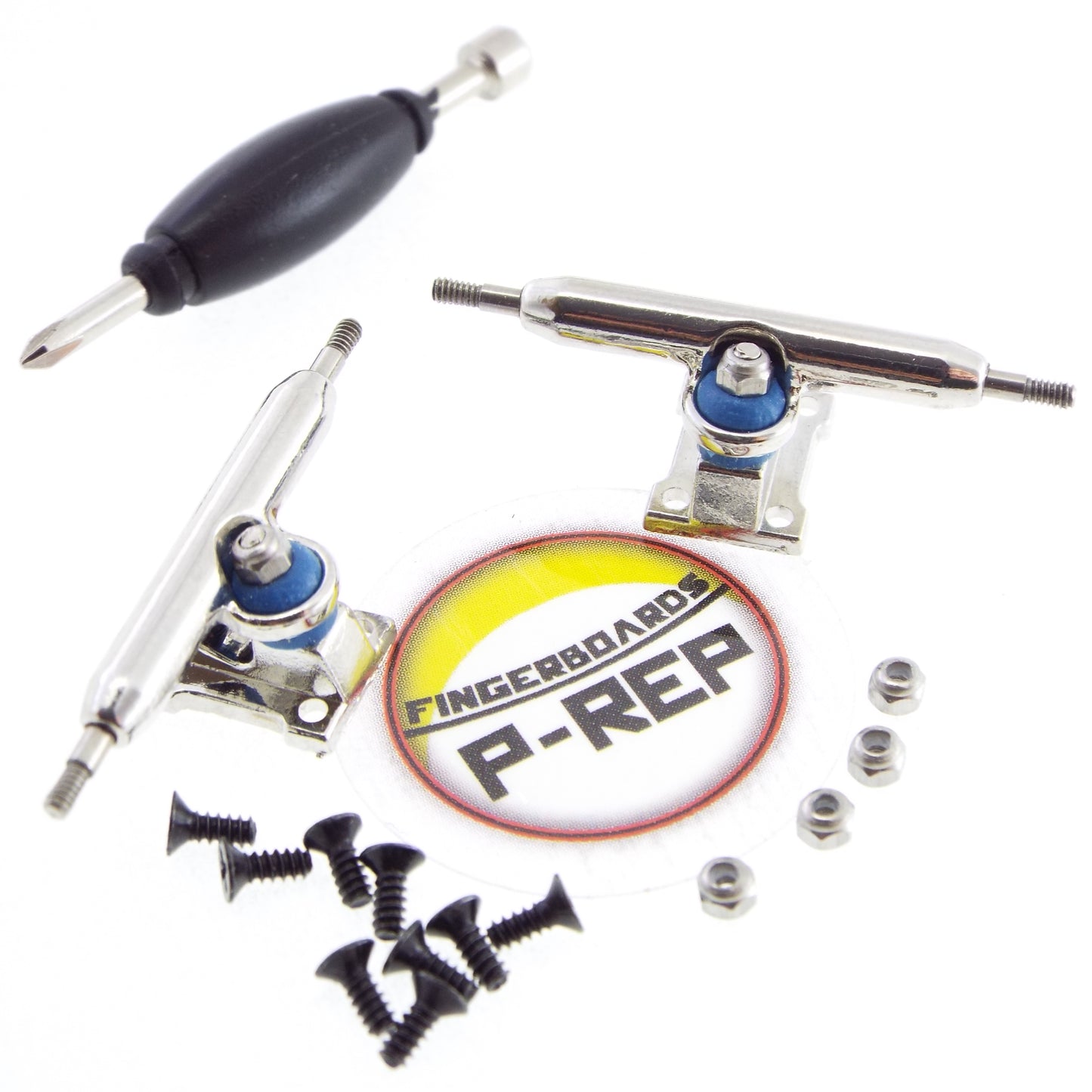 P-REP 32mm Solid V1 Trucks - Chrome