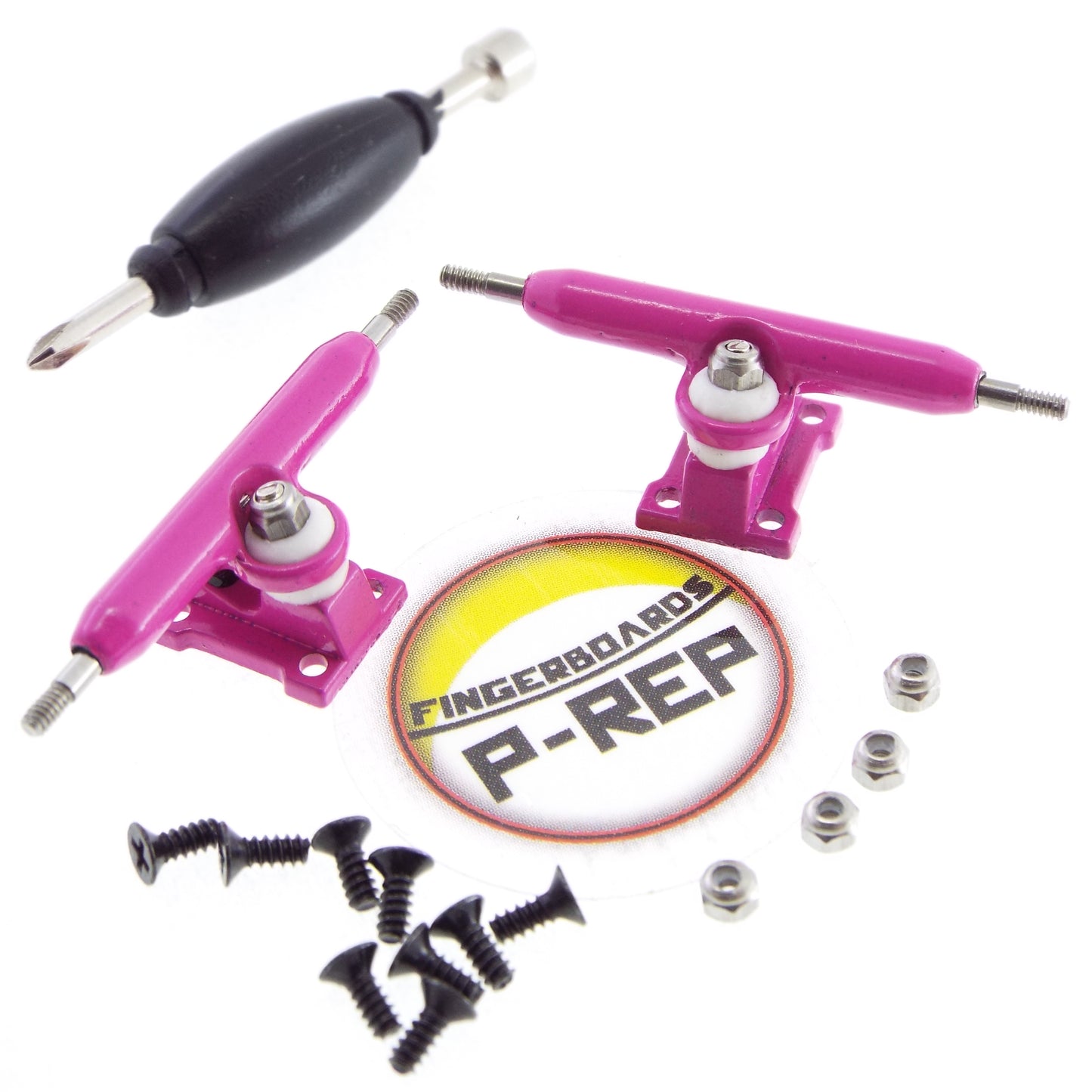 P-REP 32mm Solid V1 Trucks - Pink