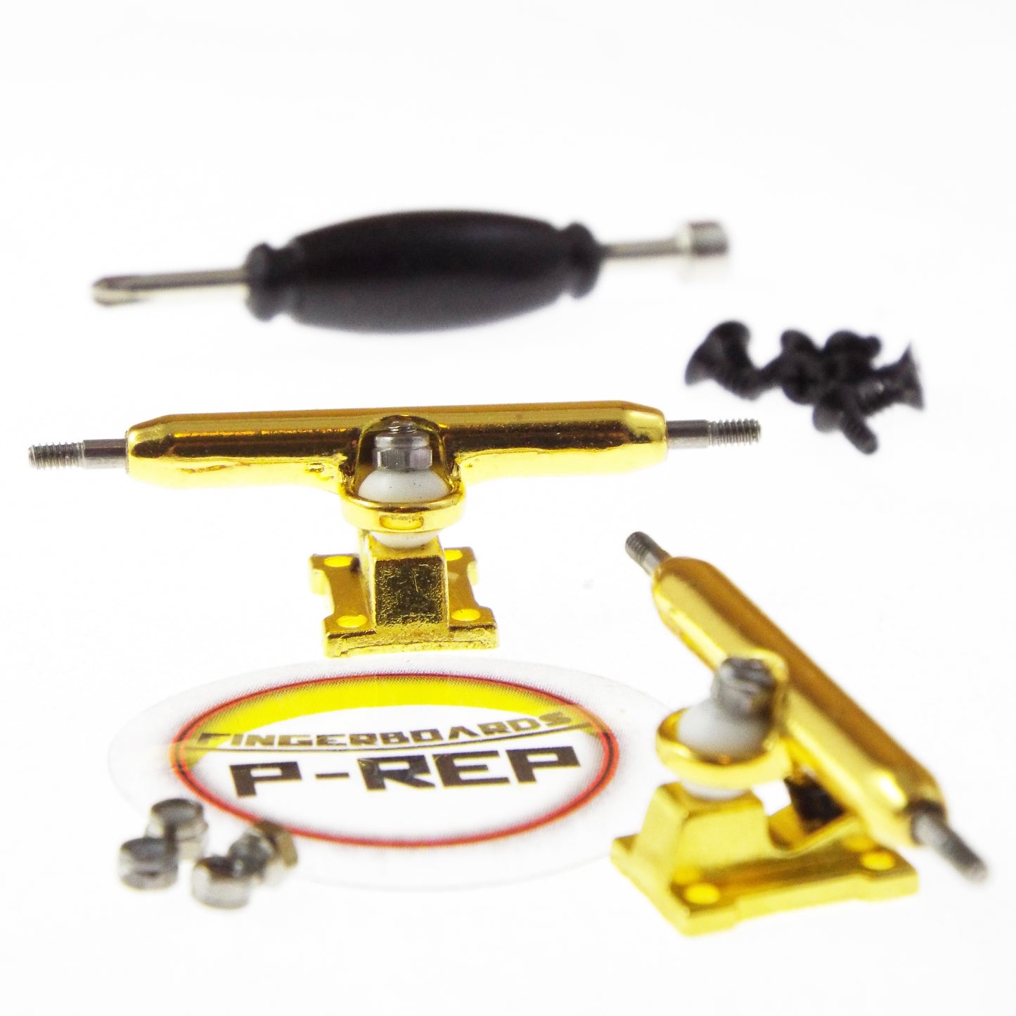 P-REP  34mm Solid V1 Trucks - Gold