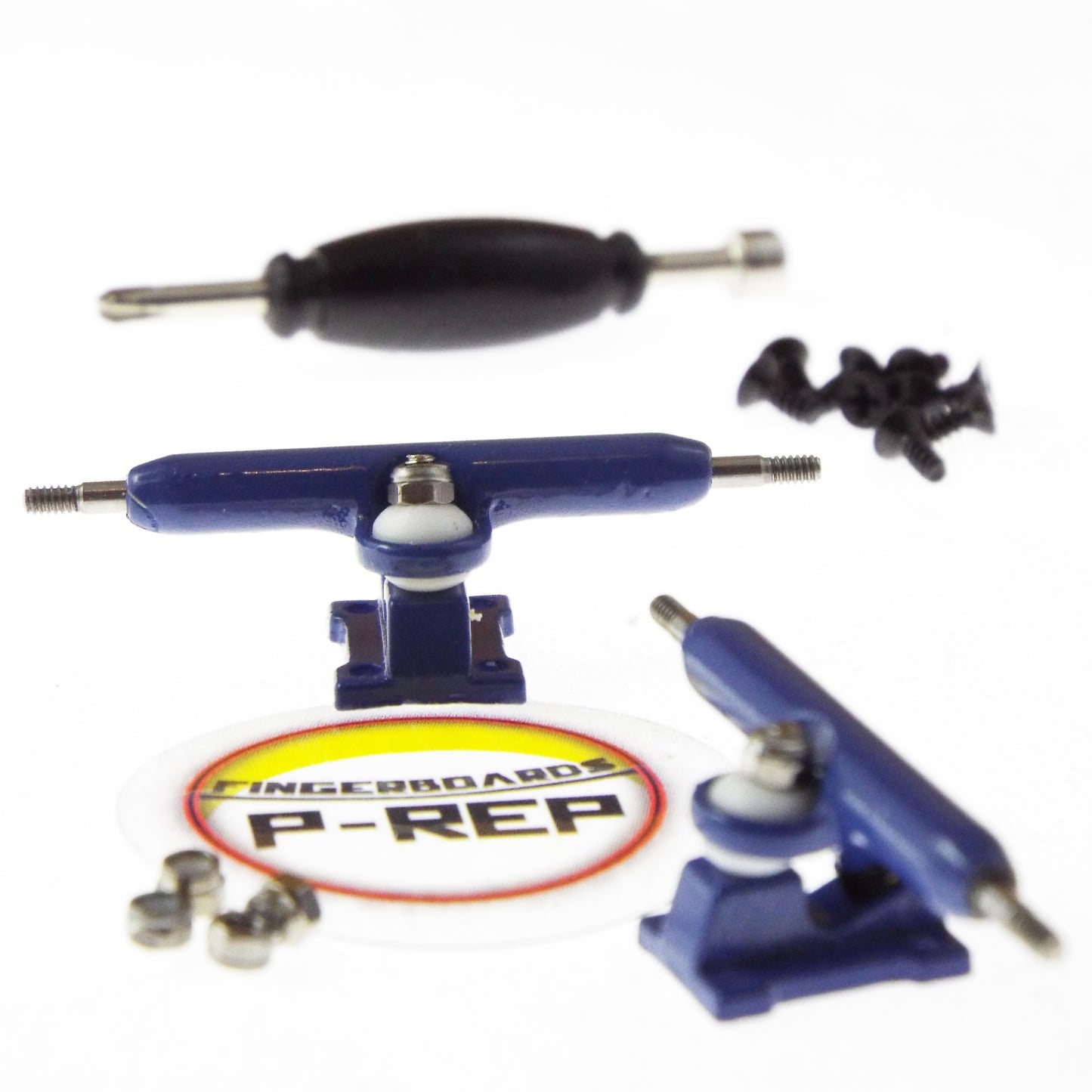 P-REP 34mm Solid V1 Trucks - Blue