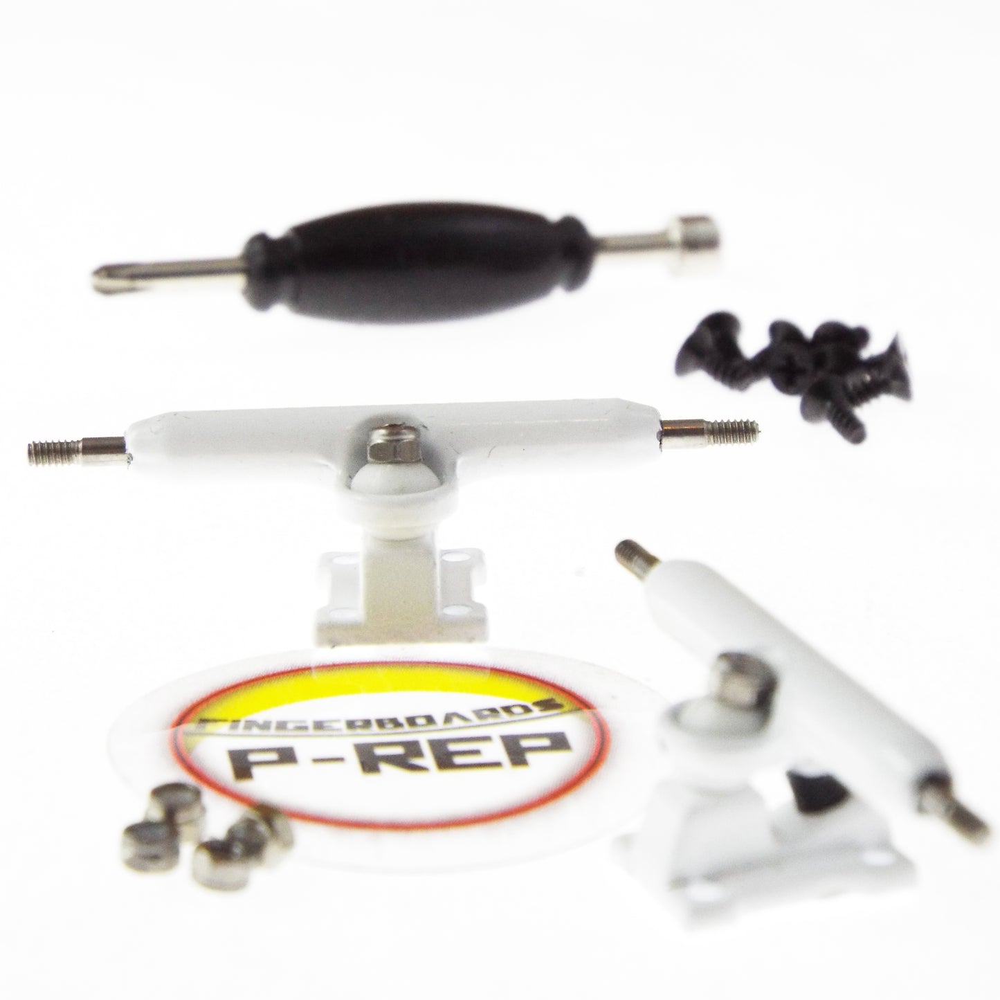 P-REP  34mm Solid V1 Trucks - White