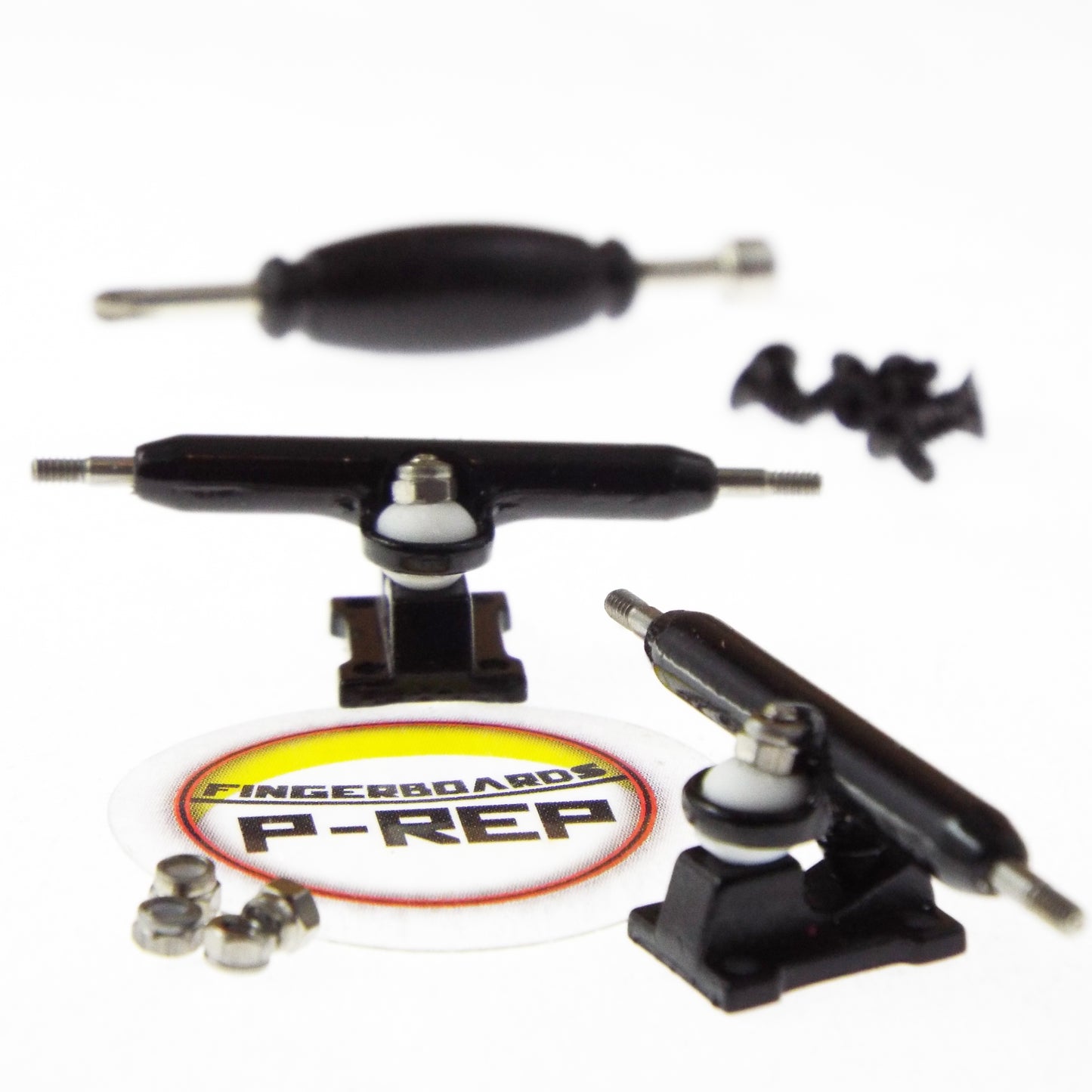 P-REP 34mm Solid V1 Trucks - Black