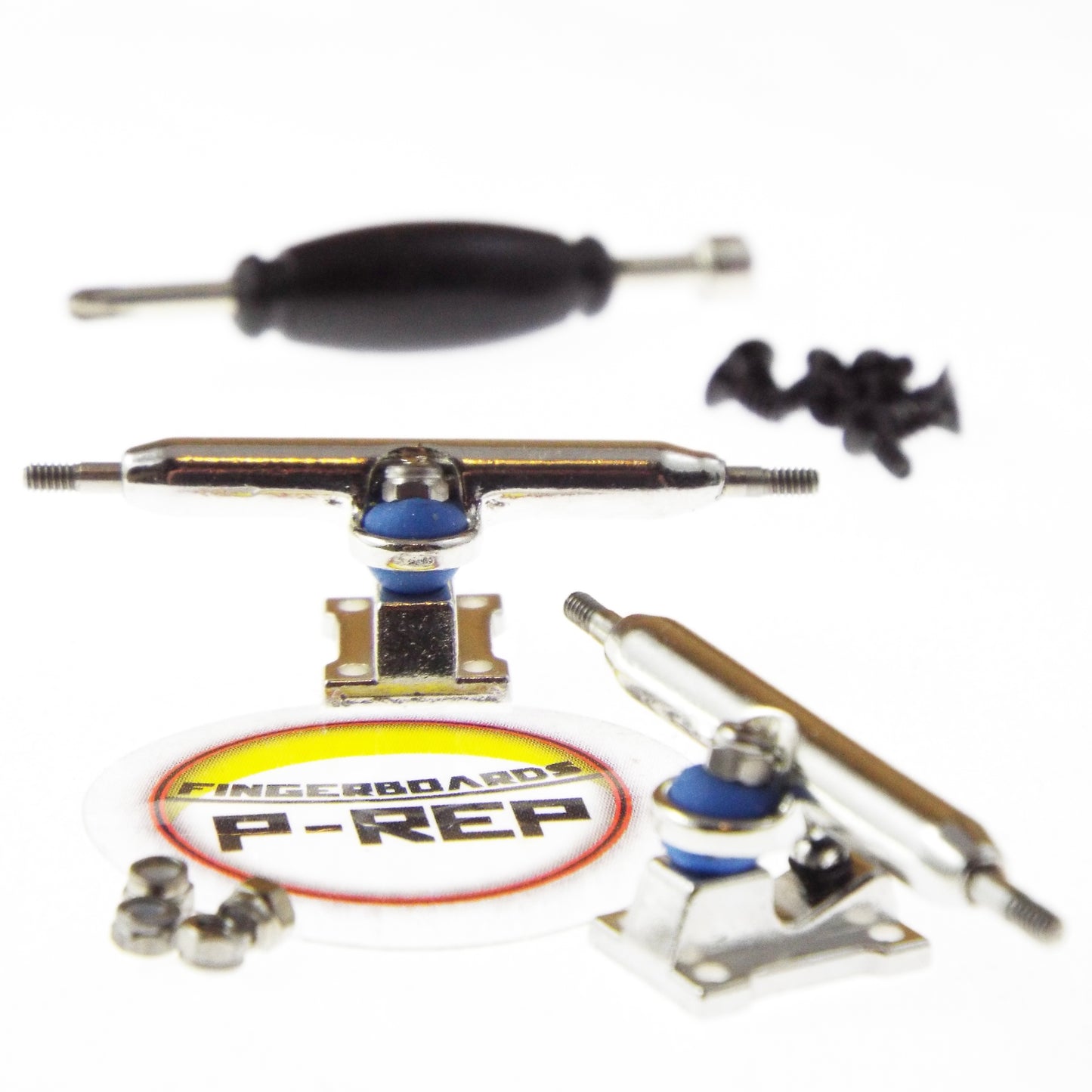 P-REP 34mm Solid V1 Trucks - Chrome