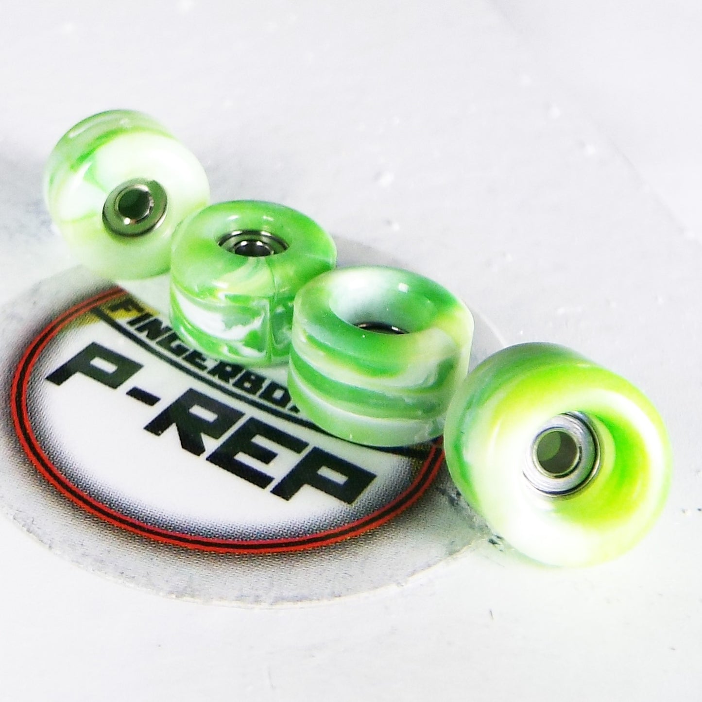 P-REP Urethane Swirl Wheels - Yellow