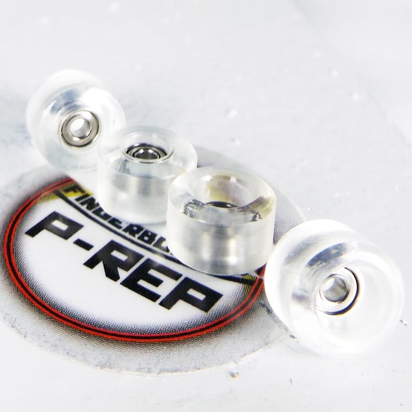 P-REP Urethane Solid Wheels - Clear