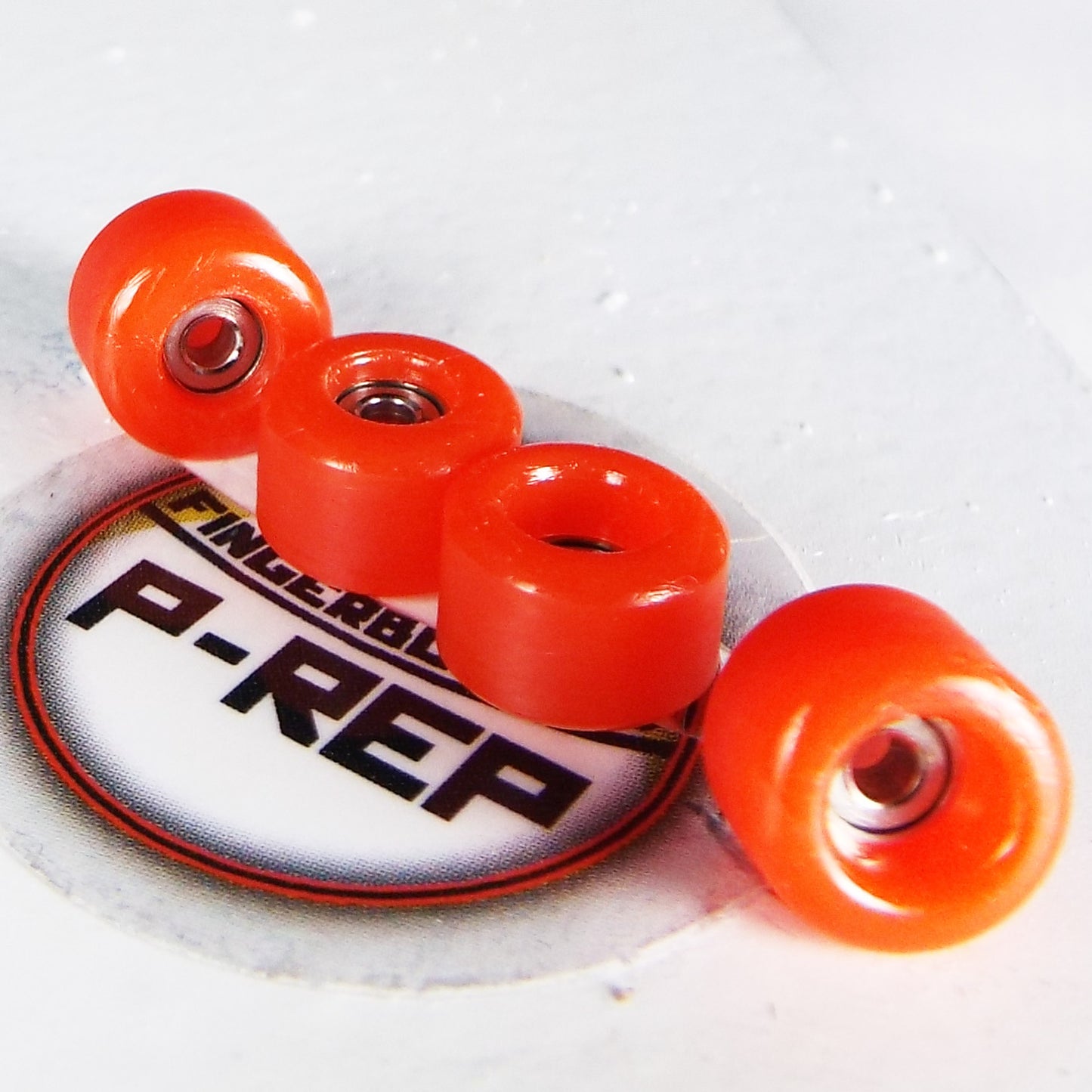 P-REP Urethane Solid Wheels - Red