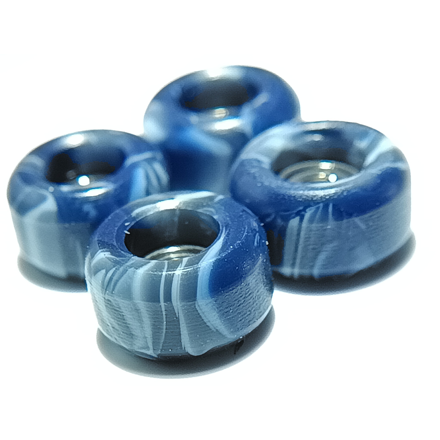 P-REP CNC Swirl Wheels - Blue