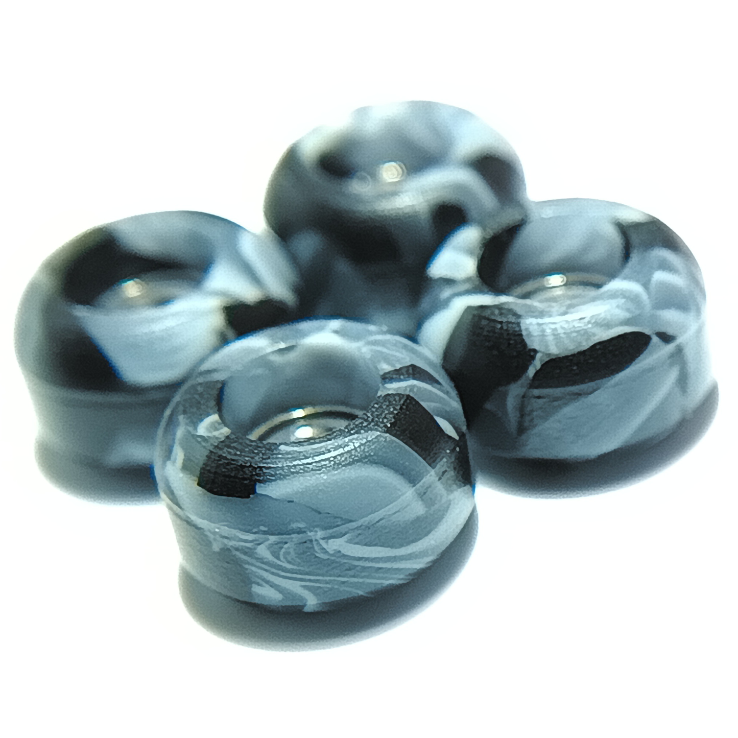 P-REP CNC Swirl Wheels - Black