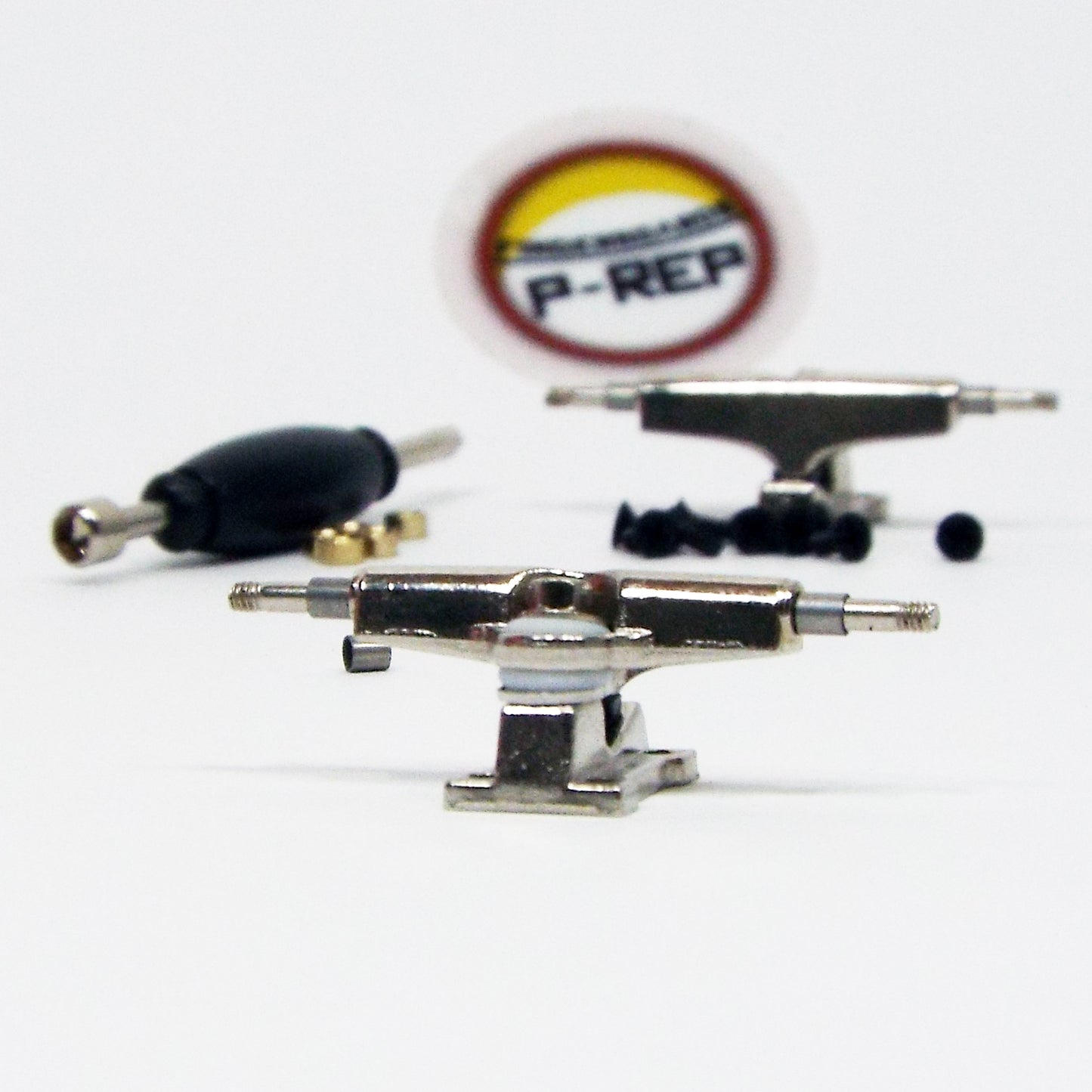 P-REP 32mm Spaced with Lock Nuts Trucks - Chrome