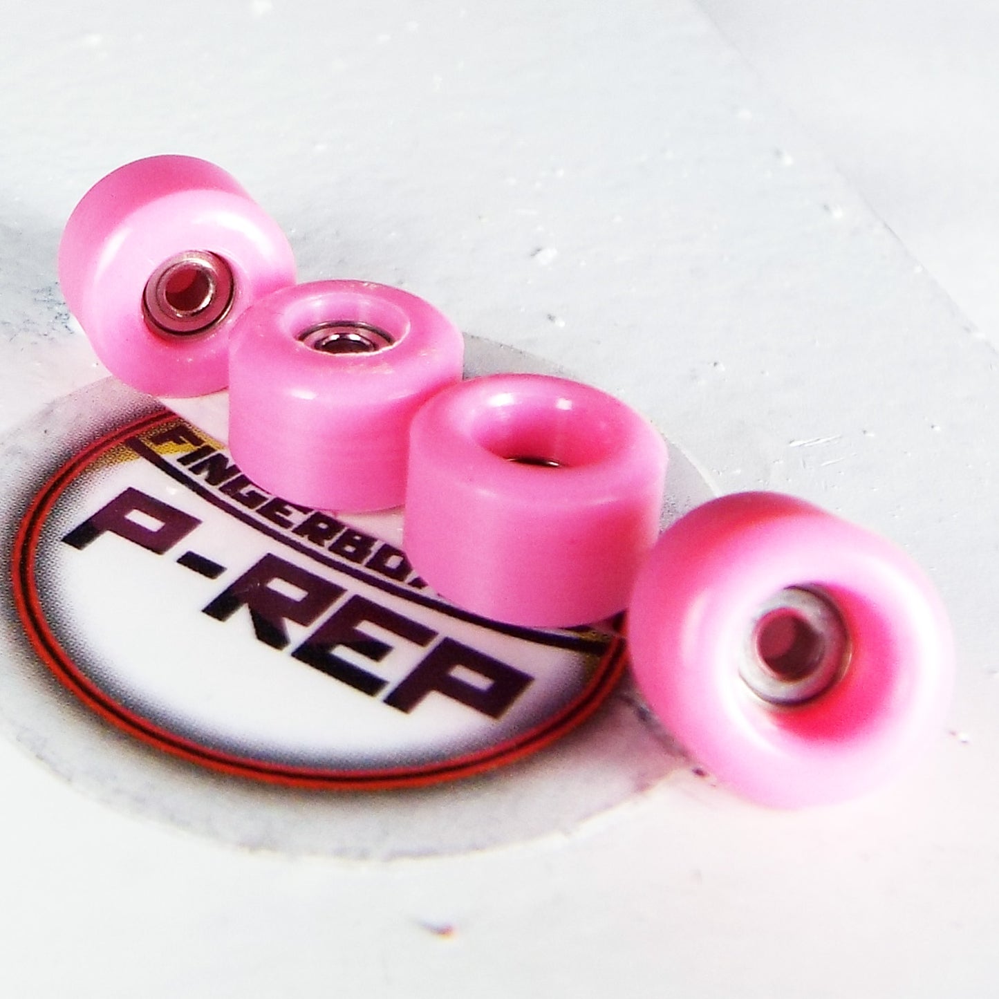 P-REP  Urethane Solid Wheels - Pink