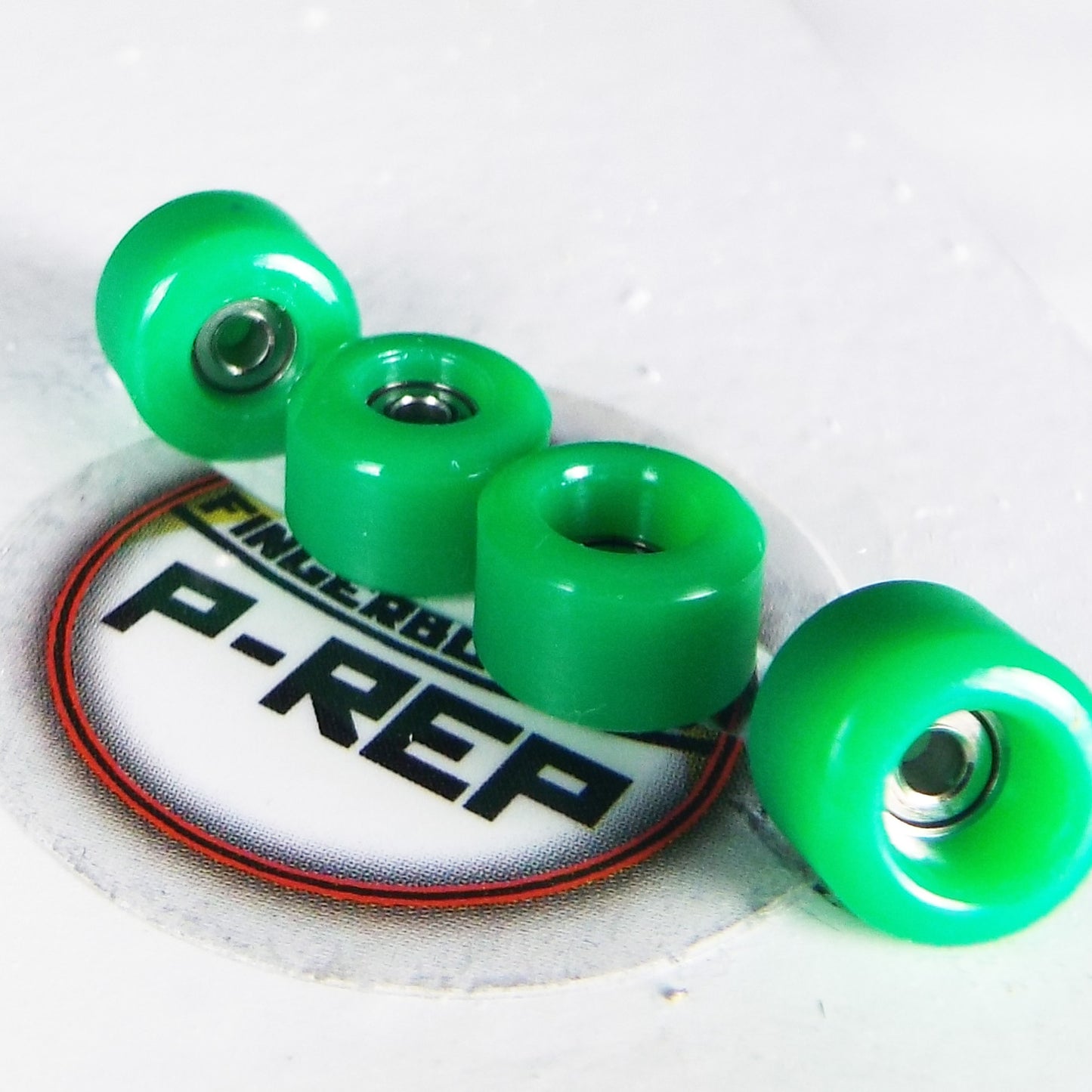 P-REP  Urethane Solid Wheels - Green