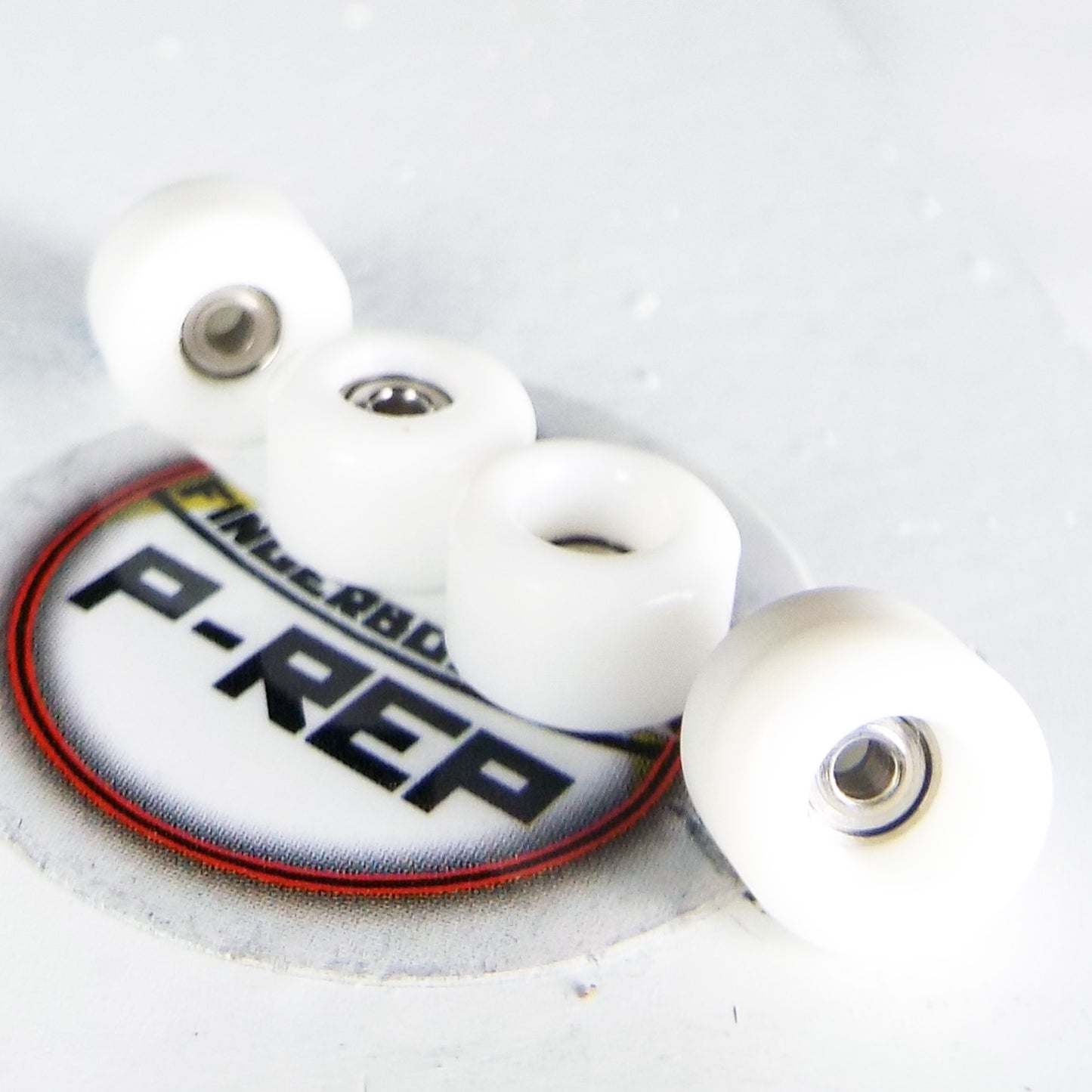 P-REP  Urethane Solid Wheels - White